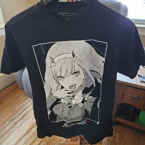 Darling in the Franxx Zero Two Graphic Tee - Black & White